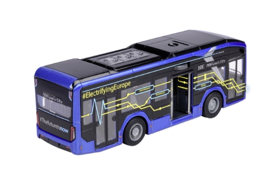Imagine Majorette Autobuz electric MAN Lion’s City 10E 22 cm