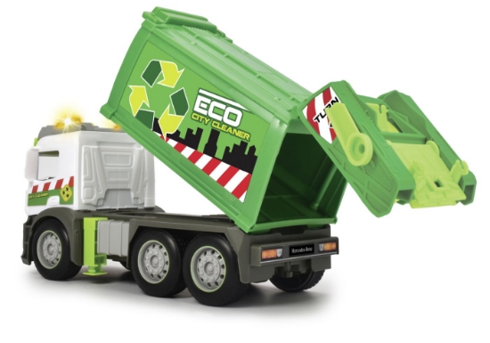Imagine Dickie mașină de gunoi cu sunete și lumini 26cm