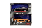 Imagine JADA FAST & FURIOUS LEGACY SERIES SET 2 MASINUTE METALICE HONDA CIVIC SI MAZDA RX-7 SCARA 1:32