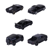 Imagine MAJORETTE SET 5 MASINUTE BLACK EDITION 2.0 GIFTPACK