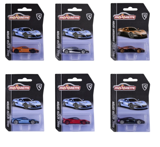 Imagine MAJORETTE MASINUTA METALICA RIMAC NEVERA EDITION 7.5CM