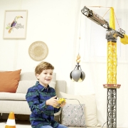 Imagine DICKIE MACARA MIGHTY CRANE 110CM ROTATIE 360 CU TELECOMANDA