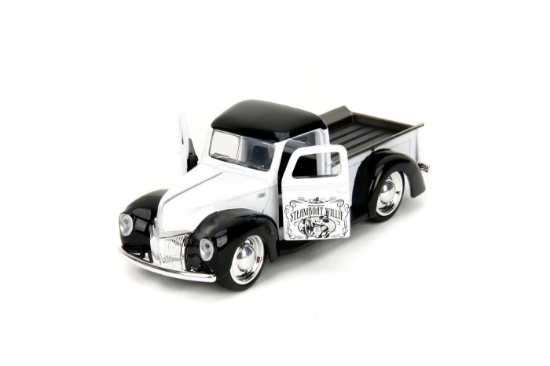 Imagine Jada Disney Mickey Mouse mașinuță metalică Ford Pickup 1941 scara 1:32