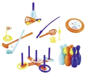 Imagine Ecoiffier set 6 jocuri sportive