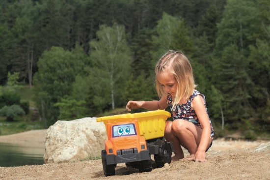 Imagine Ecoiffier basculantă Monster Tipper Truck
