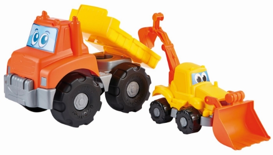 Imagine Ecoiffier basculantă cu excavator, 38 cm