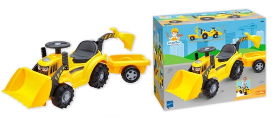 Imagine ECOIFFIER EXCAVATOR CU REMORCA 