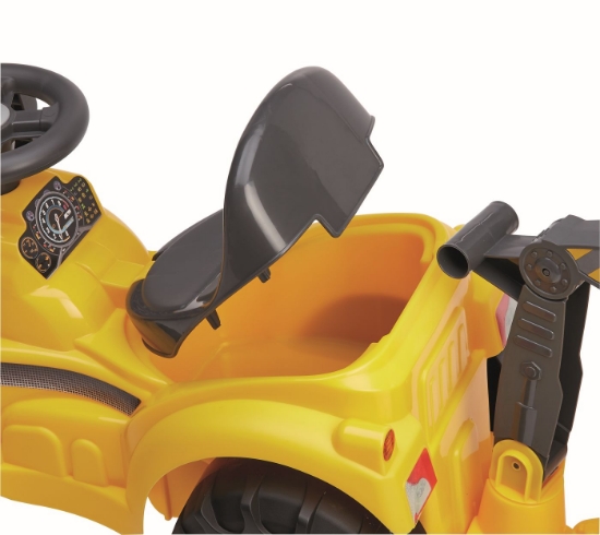 Imagine Ecoiffier excavator cu remorcă