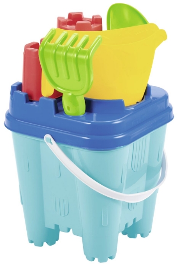 Imagine ECOIFFIER GALETUSA CASTEL CU ACCESORII DE NISIP 18.5CM