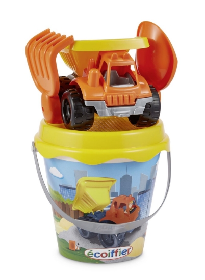 Imagine ECOIFFIER GALETUSA DE NISIP CU CAMION 17CM