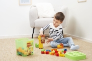 Imagine Ecoiffier Abrick set construcție animale 70 piese
