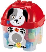 Imagine Ecoiffier Abrick set construcție cățeluș 50 piese