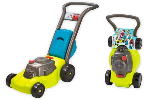Imagine Ecoiffier mașină de tuns iarba de grădină cu coș detașabil