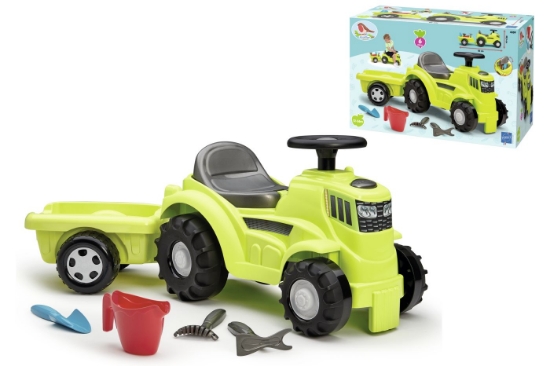 Imagine ECOIFFIER TRACTOR RIDE ON CU REMORCA 85CM