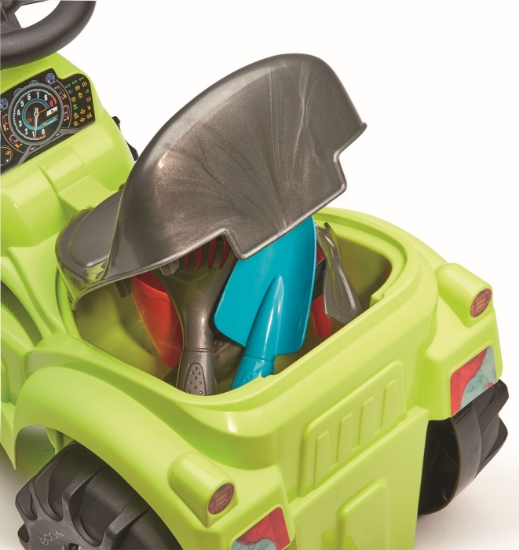 Imagine Ecoiffier Tractor Ride On cu remorcă 85 cm