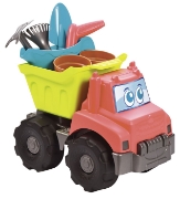 Imagine Ecoiffier set camion cu accesorii nisip