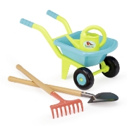 Imagine Ecoiffier set roabă cu ustensile de grădină