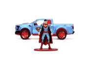 Imagine Jada DC set figurină metalică Superman și mașinuță 2017 Ford F-150 Raptor scara 1:32