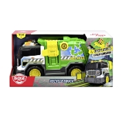 Imagine DICKIE CAMION DE RECICLARE CU LUMINI SI SUNETE 30CM