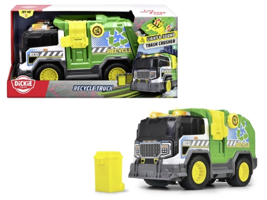 Imagine Dickie camion de reciclare cu lumini si sunete 30cm