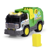 Imagine DICKIE CAMION DE RECICLARE CU LUMINI SI SUNETE 30CM