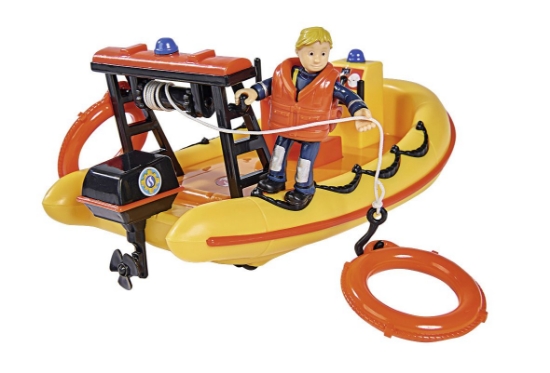 Imagine Pompierul Sam barcă Neptun cu figurină Penny și accesorii