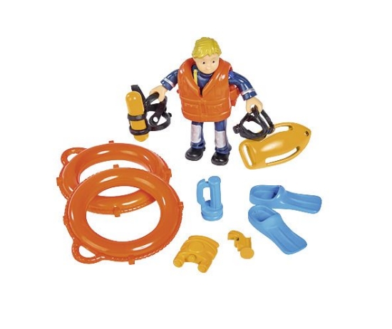 Imagine Pompierul Sam barcă Neptun cu figurină Penny și accesorii