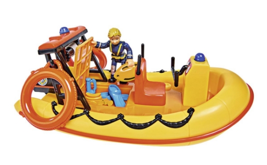 Imagine Pompierul Sam barcă Neptun cu figurină Penny și accesorii