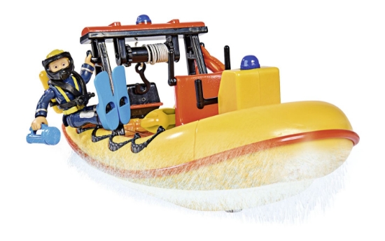 Imagine Pompierul Sam barcă Neptun cu figurină Penny și accesorii