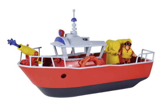 Imagine Pompierul Sam barcă de salvare Titan cu figurină Sam și accesorii