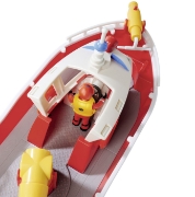Imagine POMPIERUL SAM BARCA DE SALVARE TITAN CU FIGURINA SAM SI ACCESORII