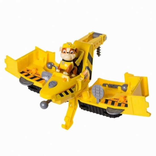 Imagine SET DE JOACA SPIN MASTER PAW PATROL VEHICUL FLIP AND FLY RUBBLE