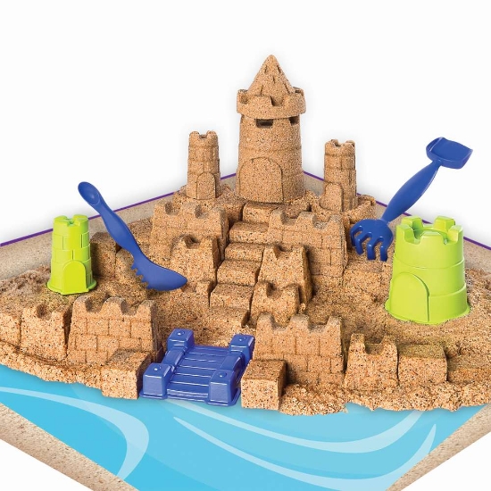 Imagine Kinetic Sand castelul de nisip