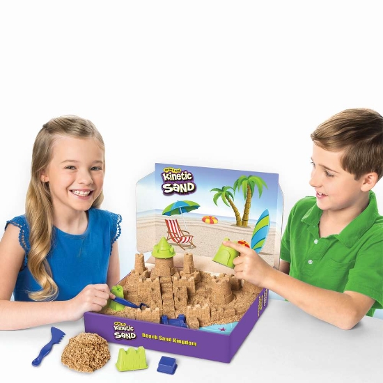 Imagine Kinetic Sand castelul de nisip