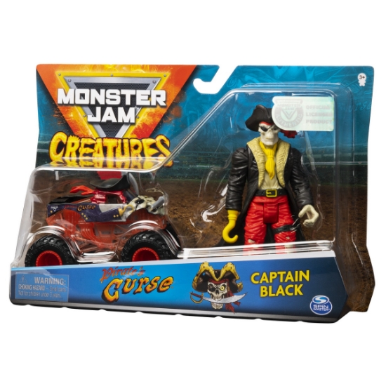 Imagine MONSTER JAM MACHETA BLESTEMUL PIRATILOR SI CAPITANUL NEGRU