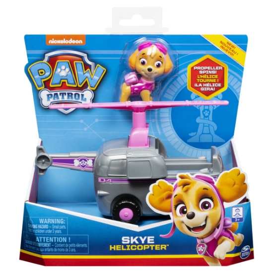 Imagine PATRULA CATELUSILOR VEHICULE CU FIGURINA SKYE