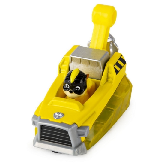 Imagine PATRULA CATELUSILOR MACHETA METALICA RUBBLE CHARGED UP