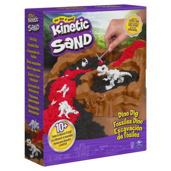 Imagine SET KINETIC SAND DINO SANTIERUL ARHEOLOGIC