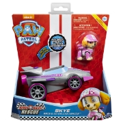 Imagine PATRULA CATELUSILOR SKYE MASINA DE CURSE CU SUNETE SI MOTOR PULL-BACK