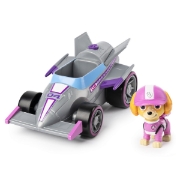 Imagine PATRULA CATELUSILOR SKYE MASINA DE CURSE CU SUNETE SI MOTOR PULL-BACK