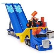 Imagine MONSTER JAM SET DE JOACA CAMIONUL CONVERTIBIL IN ARENA