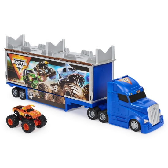 Imagine Monster Jam set de joacă – camionul convertibil în arenă