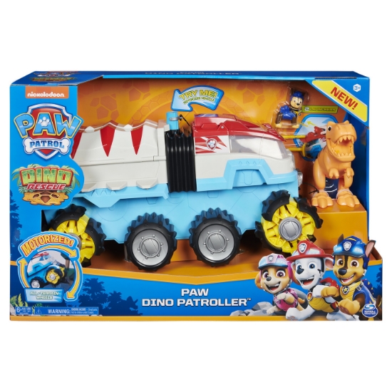 Imagine PATRULA CATELUSILOR VEHICUL DE PATRULARE DINO PATROLLER MOTORIZAT