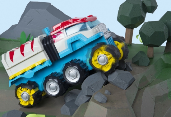 Imagine Patrula Cățelușilor vehicul de patrulare Dino Patroller motorizat