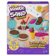Imagine KINETIC SAND SET INGHETATA SI PRAJITURELE COLORATE SI PARFUMATE