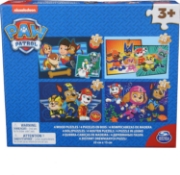 Imagine PATRULA CATELUSILOR PUZZLE 4IN1 DIN LEMN
