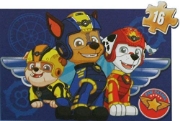 Imagine PATRULA CATELUSILOR PUZZLE 4IN1 DIN LEMN
