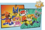 Imagine PATRULA CATELUSILOR PUZZLE 4IN1 DIN LEMN