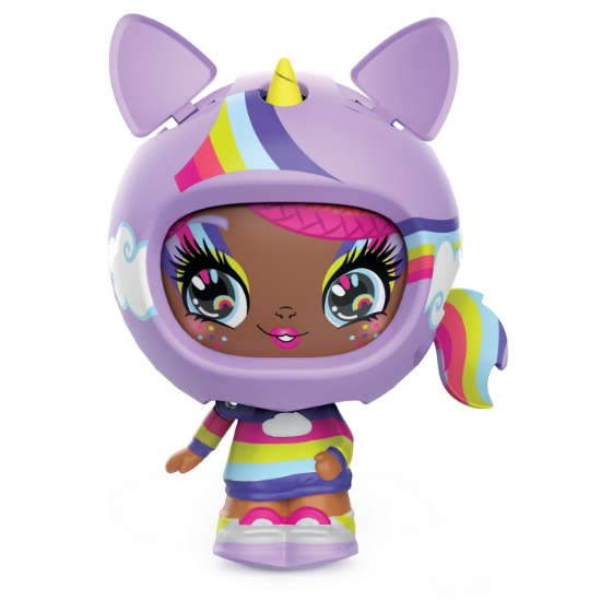 Imagine ZOOBLES Z-GIRLZ FIGURINA DE TRANSFORMARE FETITA UNICORN