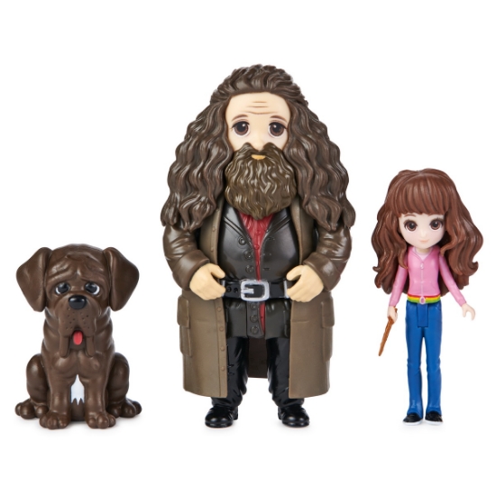 Imagine HARRY POTTER SET 2 FIGURINE RUBEUS HAGRID SI HERMIONE GRANGER